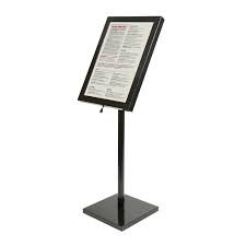 Menu Stand Display